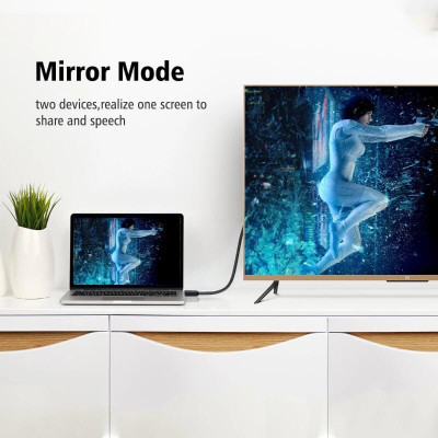 Ugreen UG10114HD104TK 30M màu Đen Cáp tín hiệu HDMI chuẩn 1.2 hỗ trợ phân giải 4K * 2K - HÀNG CHÍNH HÃNG