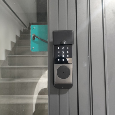 Khóa cửa thông minh chống nước G04.1M - 1 mặt vân tay + App TTlock Bluetooth ( Hàng nhập khẩu)