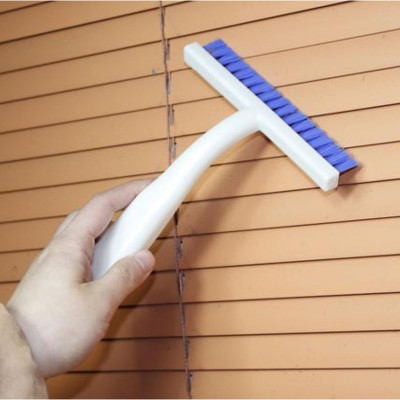 Bàn chải vệ sinh rèm cửa, cửa kính đa năng Kokubo 26cm có móc treo tiện dụng - Made in Japan