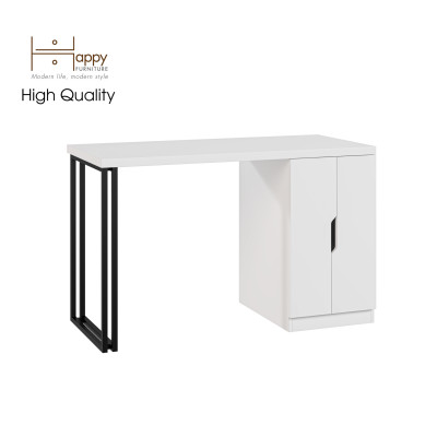 [Happy Home Furniture] DASH , Bàn làm việc - chân sắt , 120cm x 55cm x75cm ( DxRxC), BAN_030