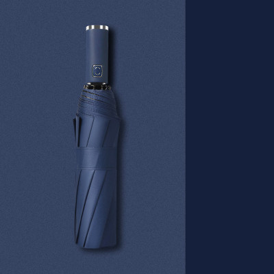 Ô Dù Tự Bật 2 Chiều Gấp Gọn Che Mưa Nắng 12 Nan Tán Rộng Chống Tia UV Cao Cấp - Hàng Loại 1 _ Chính hãng MINIIN