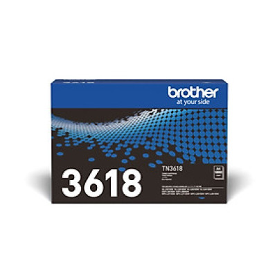 Mực in Brother TN-3618 Black Toner Cartridge - Hàng Chính Hãng