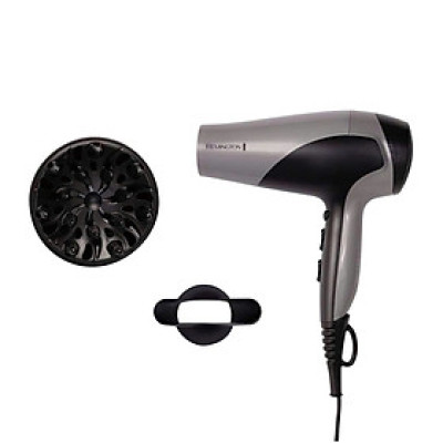 MÁY SẤY TÓC REMINGTON IONIC DRY D3190S MÀU XÁM ĐEN Hàng chính hãng