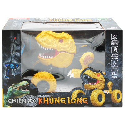 Đồ Chơi Duka - Ô Tô Địa Hình Điều Khiển Từ Xa Chiến Xa Khủng Long DK81156