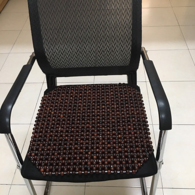 Đệm Lót Ghế Văn Phòng , Ghế Làm Việc Hạt Gỗ Trắc ( hình thật )