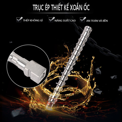 Máy ép dầu thực vật nóng và lạnh thương hiệu cao cấp AOSIDA 888A - Công suất cực đại: 1000W - Hàng Nhập Khẩu