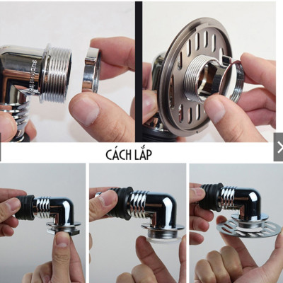 Nắp Ống Xả Máy Giặt Bồn Chậu Rửa Lavabo Chậu Rửa Bát Nước Máy Lạnh Điều Hòa Ngăn Mùi 