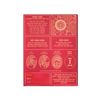 Bộ 4 Sản Phẩm Dưỡng Tâm An Thần Trà