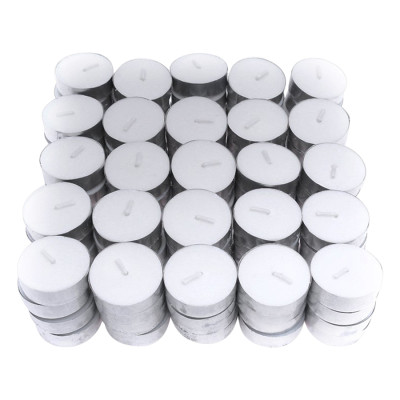 Bịch 100 Nến Tealight Miss Candle FtraMart (Trắng)