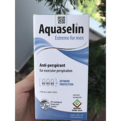 Lăn Nách Dành Cho Nam Aquaselin Extreme For Men Antiperspirant For Excessive Perspiration 50ml - 3936