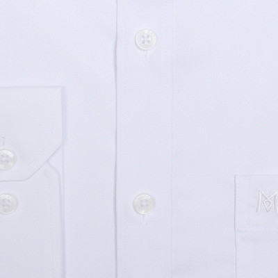 Áo sơ mi nam KHATOCO dài tay họa tiết A1MD538T1-CNMK557-2607-D