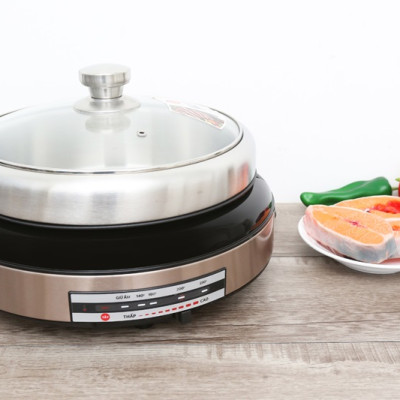 Nồi Lẩu Nướng Điện Đa Năng Lorente LT-780 - Màu Ngẫu Nhiên - Chính Hãng