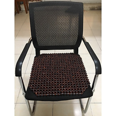 Đệm Lót Ghế Văn Phòng , Ghế Làm Việc Hạt Gỗ Trắc ( hình thật )