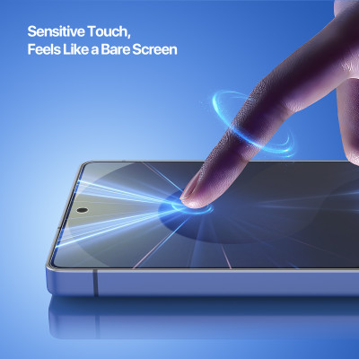 Miếng Dán Cường Lực Trong Suốt Khung Tự Dán Dux Ducis cho Samsung Galaxy S25 Ultra/ S25 Edge, Roga Series Không Viền Đen_ Hàng Chính Hãng