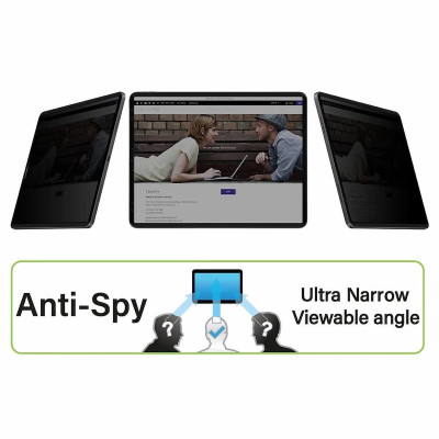 Dán chống nhìn trộm Ipad Wiwu Paper Like giấy từ tính Magentic Iprivacy cho Ipad 10.2 - 12.9 inch, full cover, chống vân, chống nhòe - Hàng chính hãng