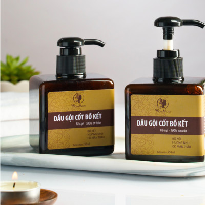 Combo 1 kem nghệ tươi + 1 dầu gội cốt bồ kết Wonmom