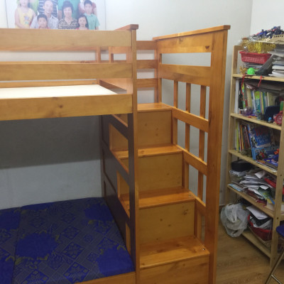 Giường Tầng GTACME(3 TẦNG)-OAK 