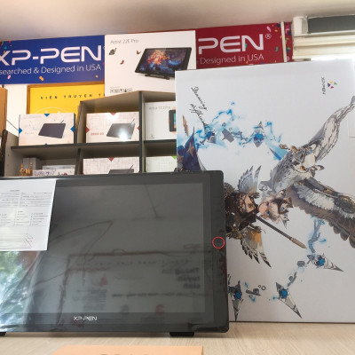 Bảng Vẽ Màn Hình XP-Pen Artist 22R Pro 21.5inch IPS FullHD 90% AdobeRGB, 2 Dial, 20 Express Keys, Lực Nhấn 8192 - Hàng Chính Hãng