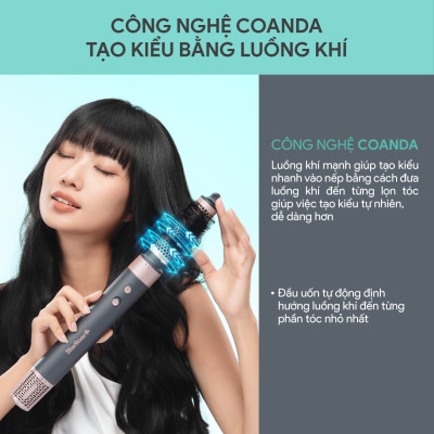 Máy Tạo Kiểu Tóc BlueStone HSB-1768 1400W - Hàng Chính Hãng