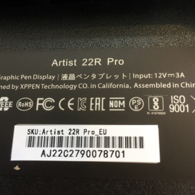 Bảng Vẽ Màn Hình XP-Pen Artist 22R Pro 21.5inch IPS FullHD 90% AdobeRGB, 2 Dial, 20 Express Keys, Lực Nhấn 8192 - Hàng Chính Hãng