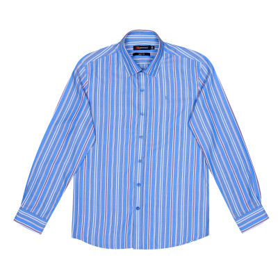 Áo sơ mi nam tay dài form ôm slim fit Khatoco A1MD468S1-CNSC171-2410-D