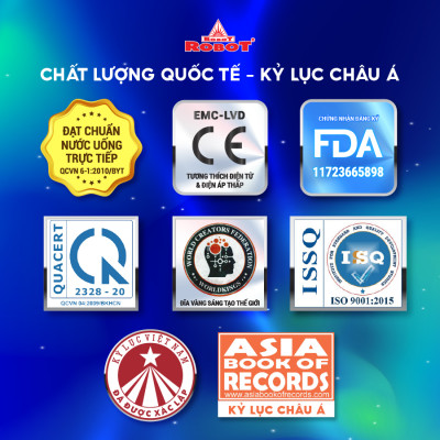 Máy Lọc Nước ROBOT Lux Pro 2410W-UR Chức Năng Lọc Tích Hợp R.O + UF - Hàng Chính Hãng