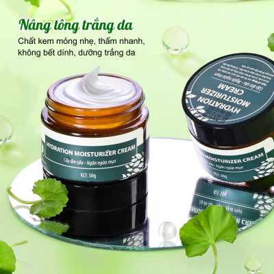 Kem cấp ẩm, dưỡng trắng da và ngăn ngừa mụn Wonmom 50g
