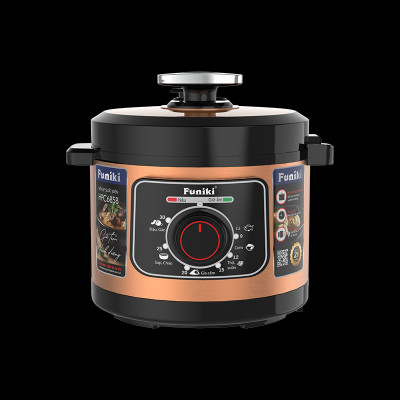 Nồi áp suất điện 6 L Funiki HPC6858 - Công suất 1000W - Bảo hành 26 tháng - Hàng chính hãng