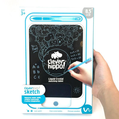 Đồ Chơi Bảng Vẽ Thông Minh Clever Hippo Toy ZJ15/BL - Màu Xanh