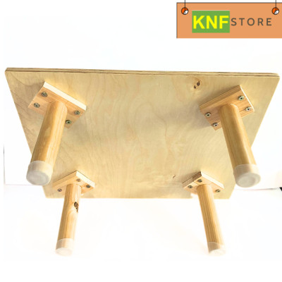 Bàn gỗ kiểu Nhật,kích thước DxR=60x48cm,chân tròn,lắp ráp đơn giản phù hợp cho sinh viên,nhà nhỏ