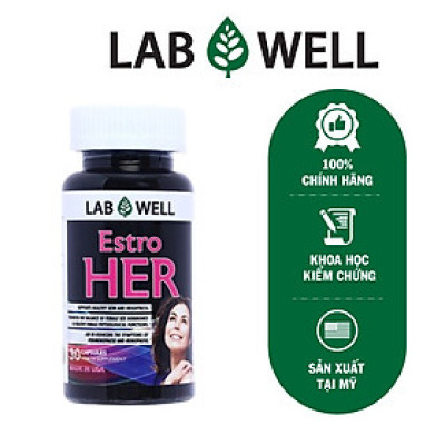Tăng nội tiết tố nữ, tăng cường sinh lý, giảm các triệu chứng thời kỳ tiền mãn kinh, Labwell Estro Her