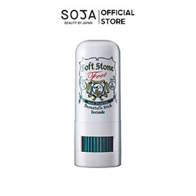 Lăn Khử Mùi Đá Khoáng Dạng Sáp Kháng Khuẩn Giảm Mồ Hôi Cho Chân Deonatulle Soft Stone For Feet 7G
