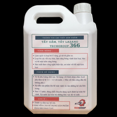 Dung dịch tẩy gầm, Lazang xe ôtô Techgroup 366