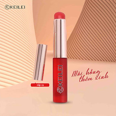 Cọ Trang Điểm Môi Đầu Silicon Thương Hiệu Keilei - Cho Màu Tự Nhiên & Không Nhòe & Gọn Nhẹ Tiện Dụng
