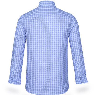 Áo sơ mi nam tay dài form suông Khatoco A1MD468T1-CNCR235-2411-D