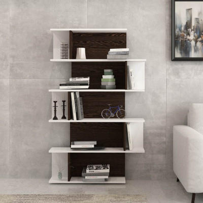 Giá sách gỗ công nghiệp thiết kế nhỏ gọn SMLIFE Balinese