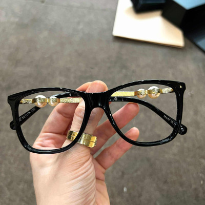 Kính mắt thời trang cao cấp cho nữ Mắt vuông form to + Tặng kèm phụ kiện