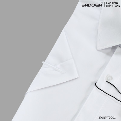 Áo Sơ Mi Nam Sadoga Thoáng Mát Ngắn Tay Dáng Regular Fit, Chất liệu mềm mịn, mát mẻ T9001