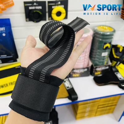 Dây Kéo Lưng Tập Xô VNSPORT - VNS011, Dây Kéo Lưng Hỗ Trợ Tập Deadlift Cho Người Tập Gym, Dây Kéo Tạ, Dây Hỗ Trợ Lên Xà