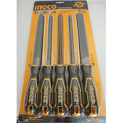 Bộ 5 giũa sắt Ingco HKTFS0508