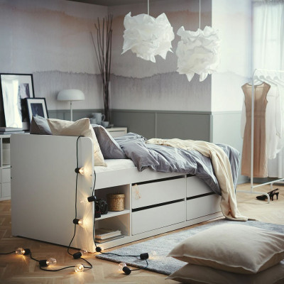 Giường hộp có ngăn kéo tiện lợi SMLIFE Sharda