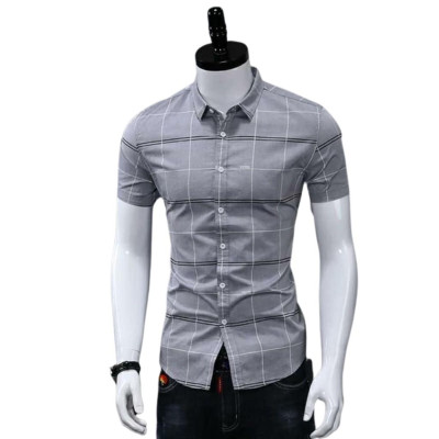 Áo Sơ Mi Nam Ngắn Tay Caro Thời Trang Cao Cấp PONIVA Chất Vải Cao Cấp Mềm Mại Thấm Hút Mồ Hôi Tốt