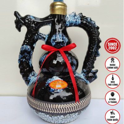 Đặc Sản Bình Định - Rượu Bàu Đá Thành Tâm Màu Đen 2.5LIT - OCOP 3 Sao