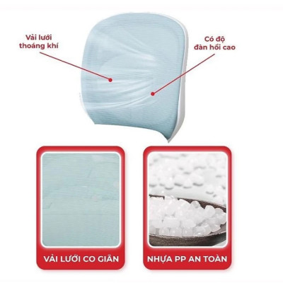 Ghế học sinh chống gù đa năng Tundo nâng hạ chiều cao tay gạt CT GV29 có khóa bánh trọng lực, xoay 360 độ