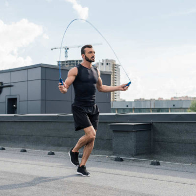 [Loại Tốt – Lõi Thép] Dây nhảy thể dục có thể điều chỉnh dây, Dây nhảy lõi thép, không bị rối dùng để tập thể dục độ dài 2.9m, hỗ trợ giảm cân – Chính hãng miDoctor