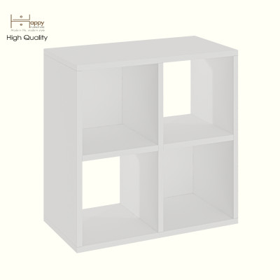 HAPPY FURNITURE , Kệ sách 4 ngăn - CHANN, KSA_100 , 54cm x 28cm x 54cm DxRxC