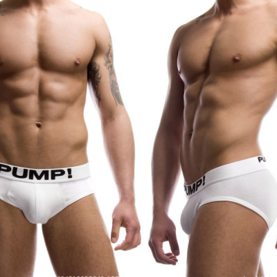 Quần lót nam thun cotton cạp to, sịp nam tam giác cao cấp trẻ trung màu trơn đơn giản QLTG064