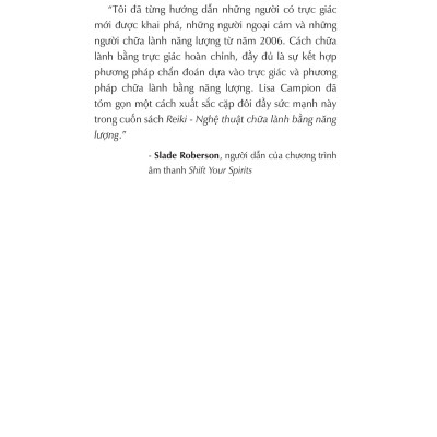 Reiki - Nghệ Thuật Chữa Lành Bằng Năng Lượng