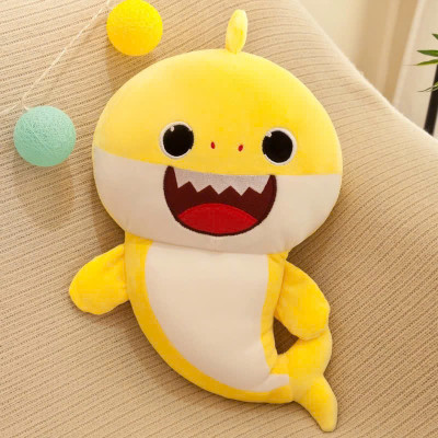 Thú nhồi bông cá mập baby shark đáng yêu - Size 30cm - Quà tặng gấu cá mập baby shark nhồi bông dễ thương - Gối ôm mềm mịn cho bé - Giao Màu Ngẫu Nhiên