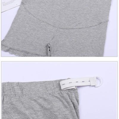 Combo 2 quần đùi cho bà bầu cạp cao mặc trong điều chỉnh được kích thước Haint Boutique QL05